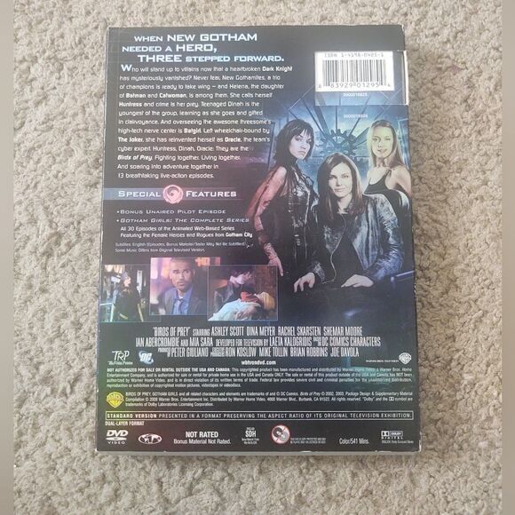 DC Birds of Prey: The Complete Series (DVD, 2008) PRE-OWNED - Picture 5 of 5